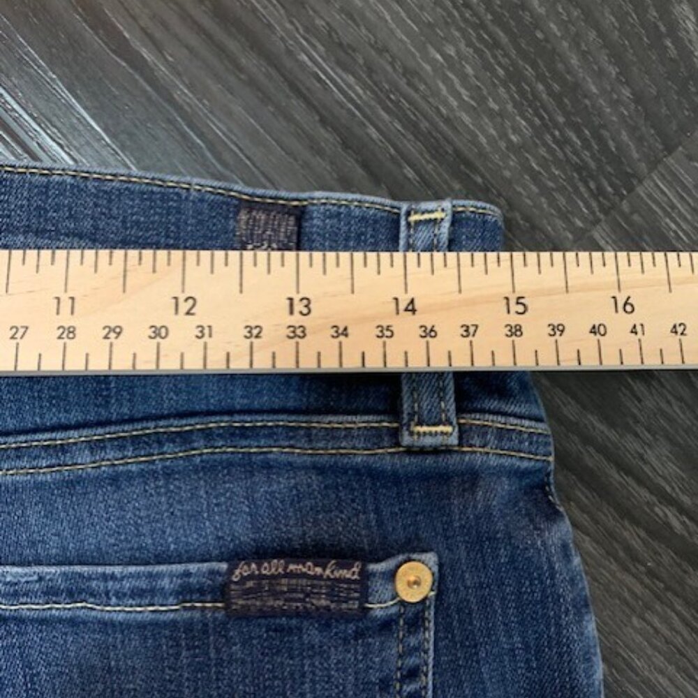 7 FOR ALL MANKIND Jeans Womens  Roxanne Classic  Denim  (SZ 30) - Picture 6 of 7